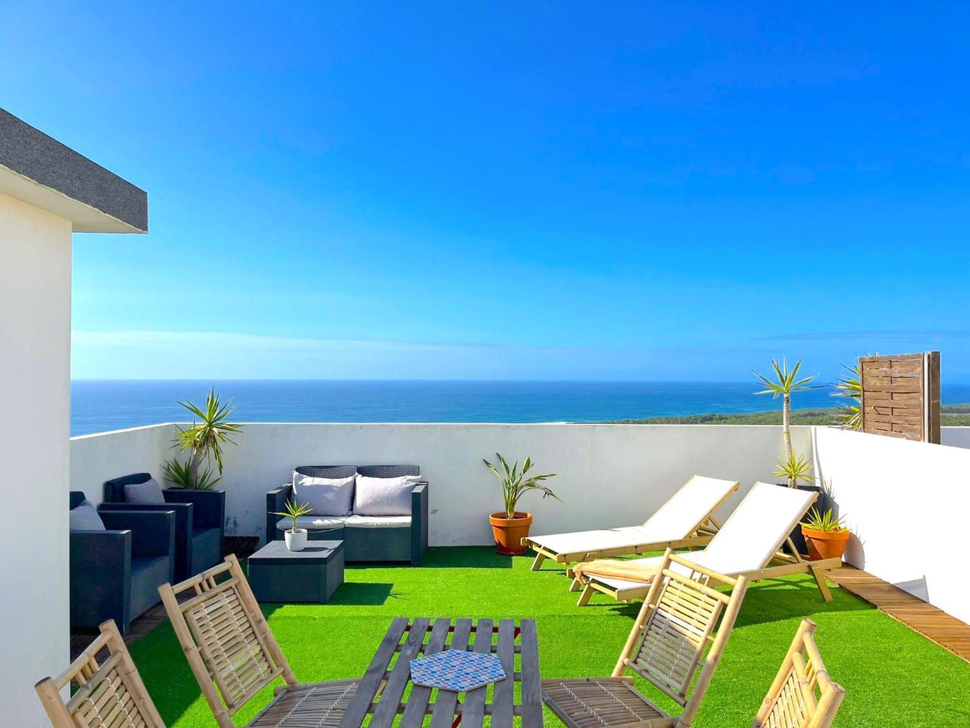Nazare Boutique W Sea View And Private Rooftop Terace Eksteriør bilde